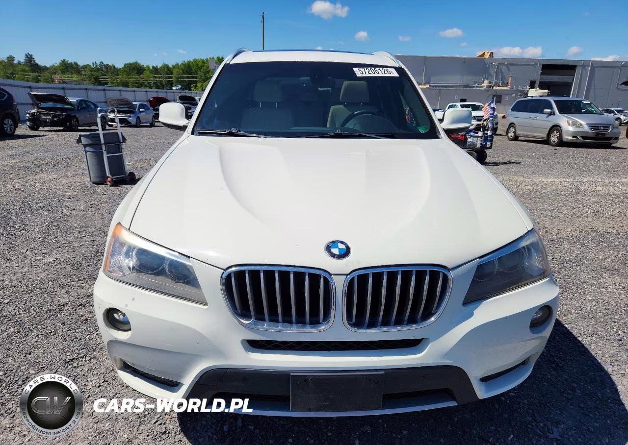 2012 BMW X3 xDrive28I VIN:5UXWX5C52CL718029 - 5