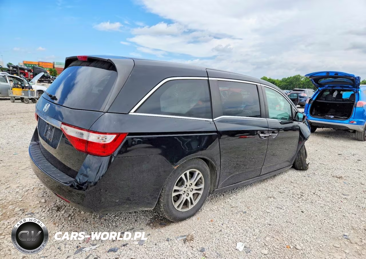 2013 Honda Odyssey Ex VIN:5FNRL5H43DB007454 - 3
