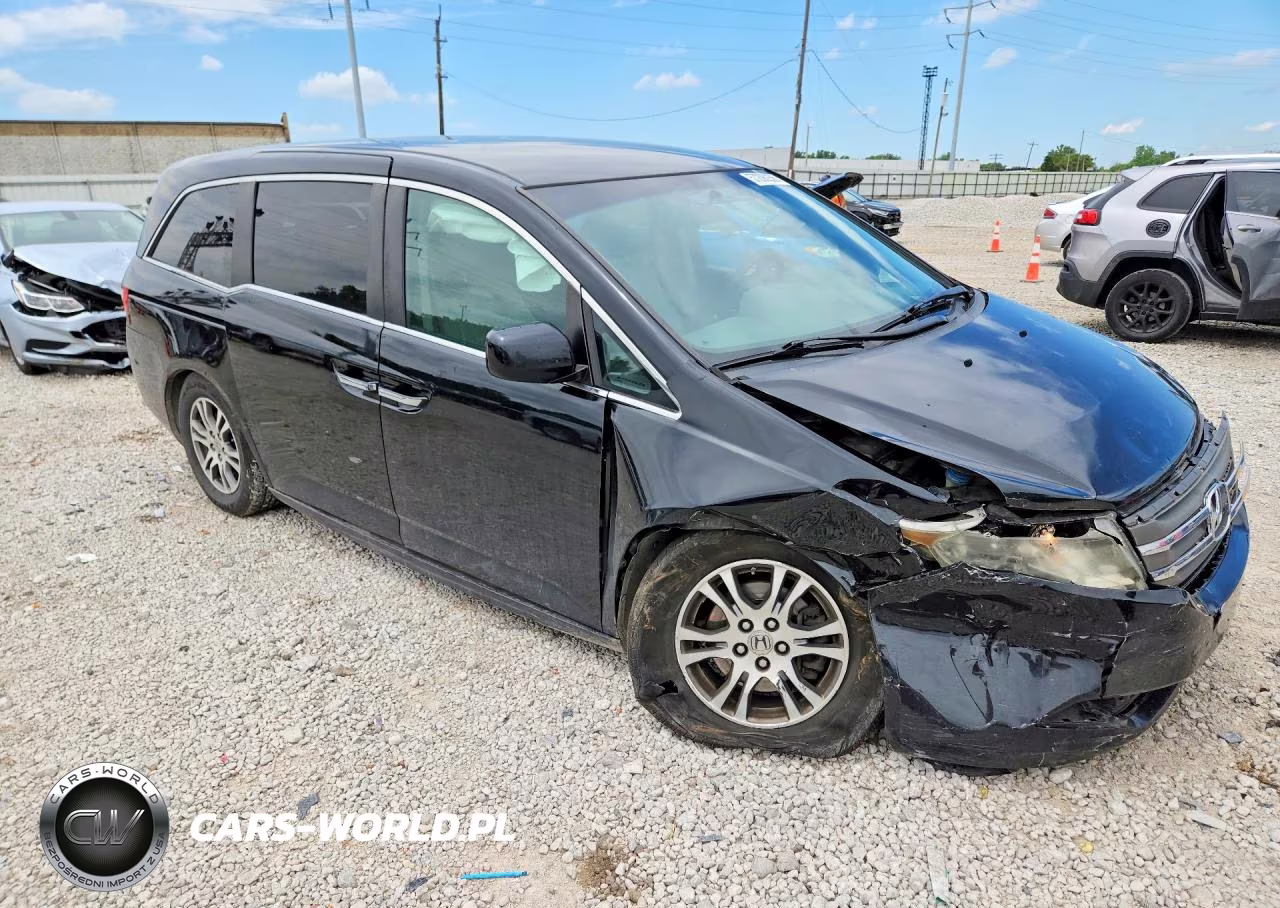 2013 Honda Odyssey Ex VIN:5FNRL5H43DB007454 - 4