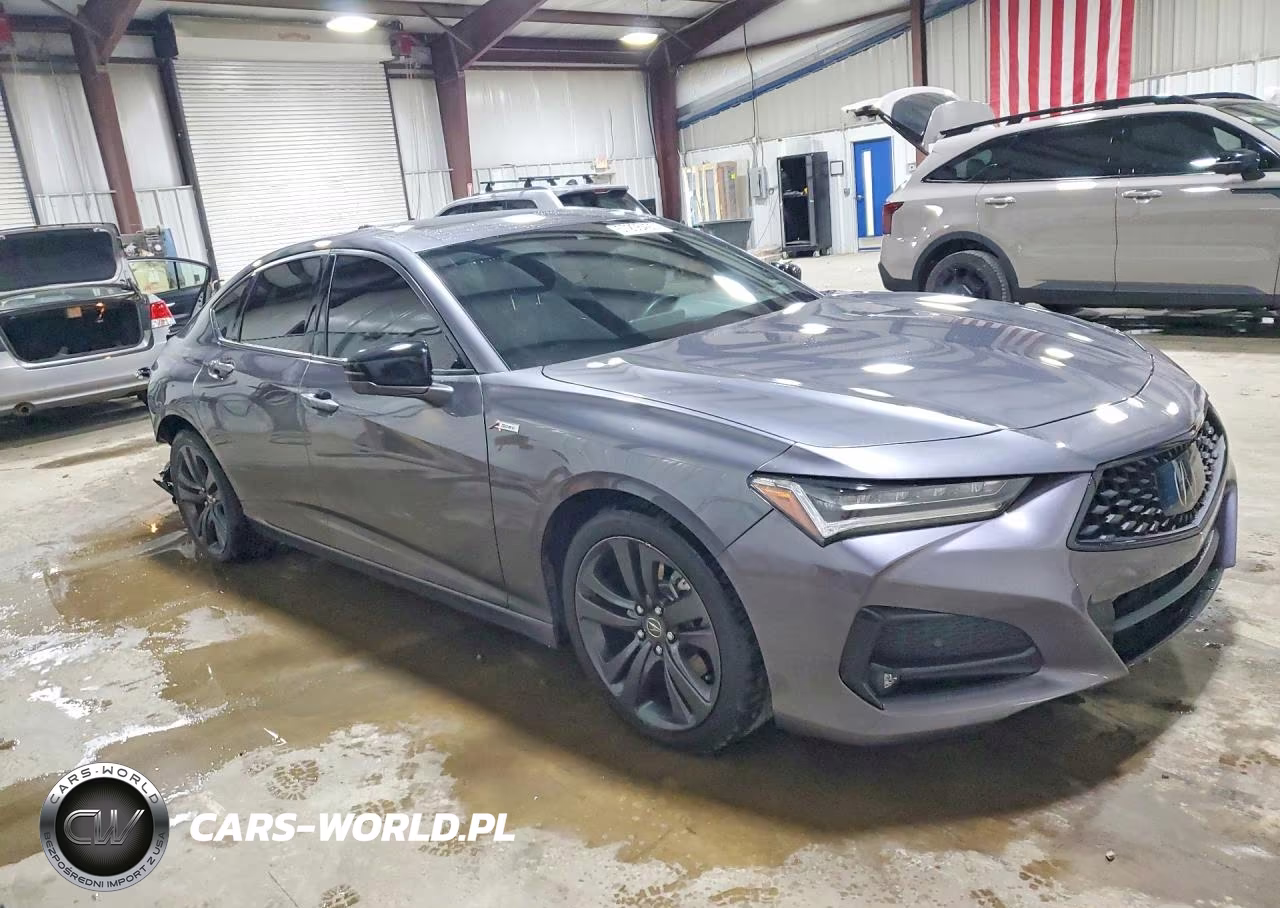 2022 Acura Tlx Tech A VIN:19UUB6F55NA002492 - 4