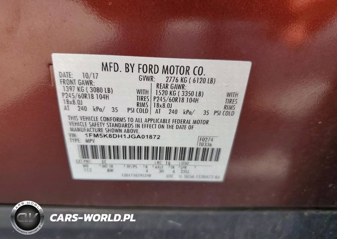 2018 Ford Explorer Xlt VIN:1FM5K8DH1JGA01872 - 13