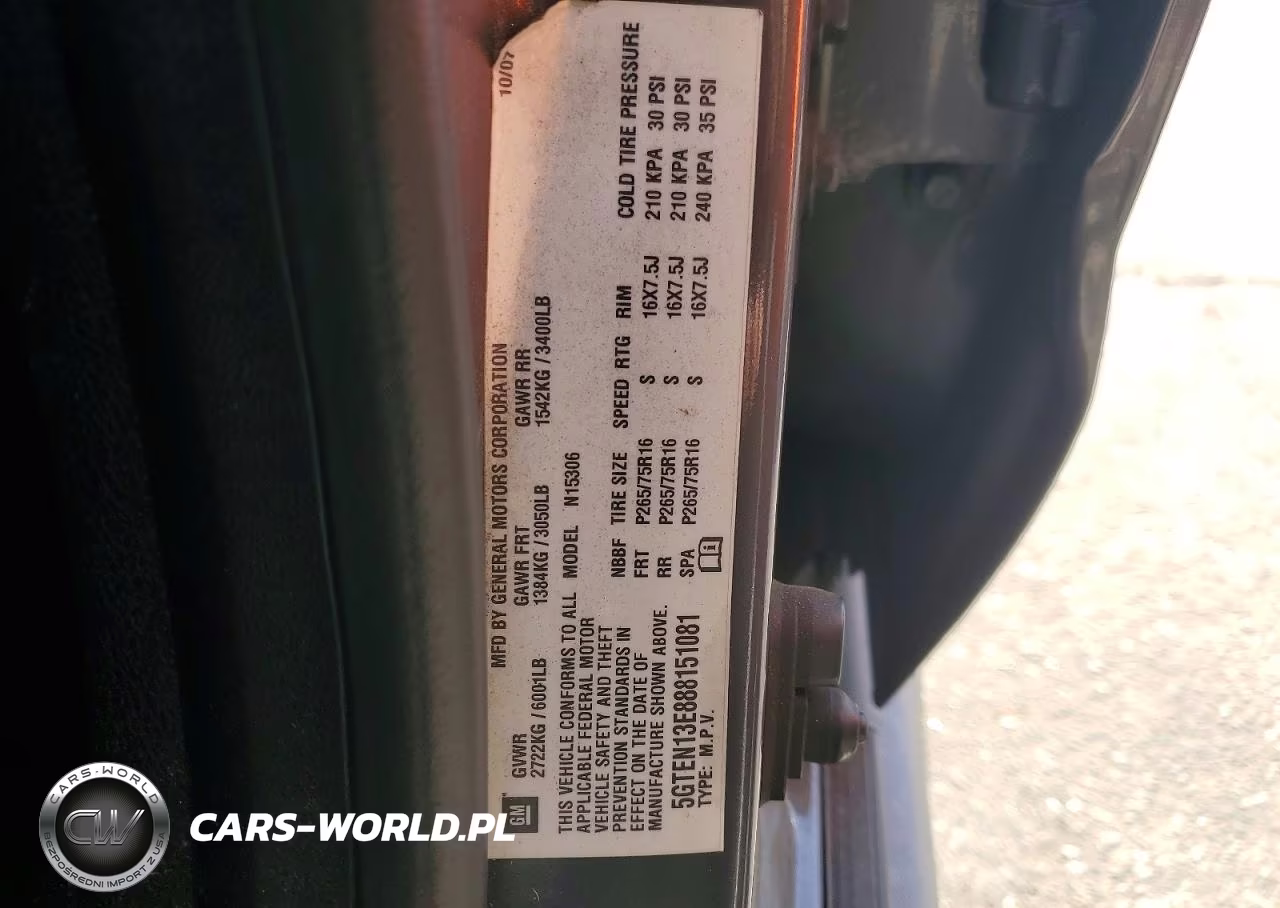 2008 Hummer H3 VIN:5GTEN13E888151081 - 13