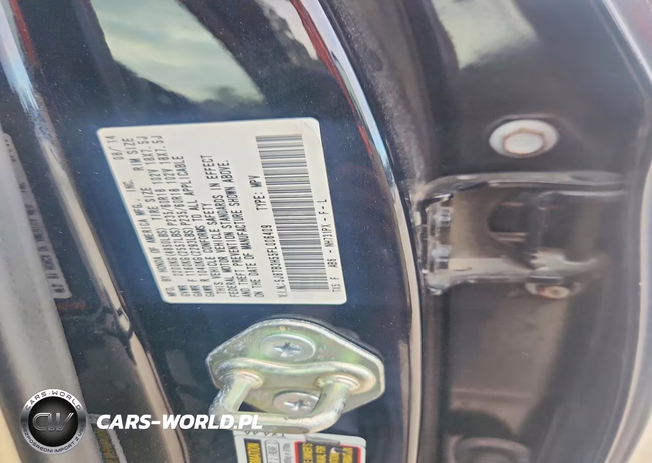 2015 Acura Rdx Technology VIN:5J8TB3H55FL006409 - 13