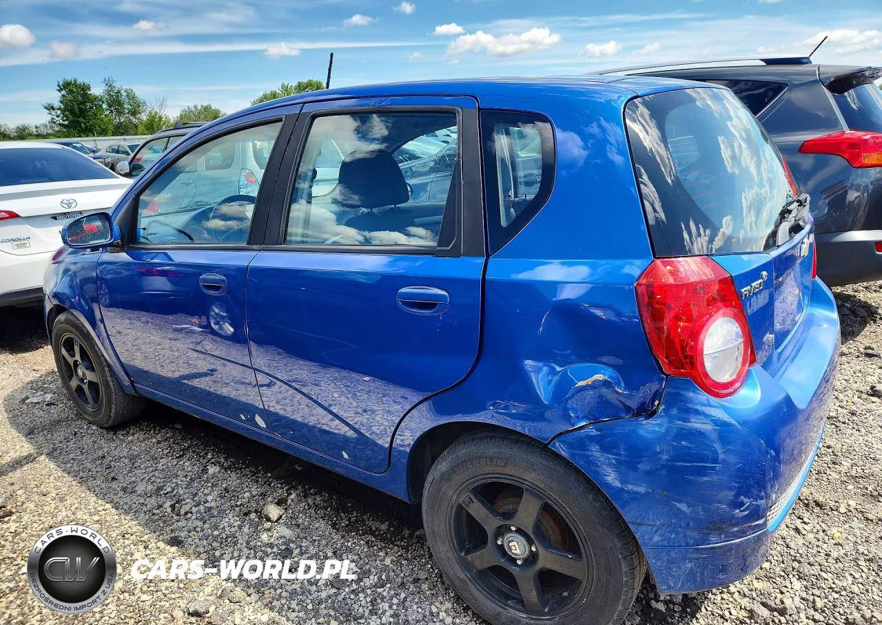 2009 Chevrolet Aveo Ls VIN:KL1TD66E99B672770 - 2