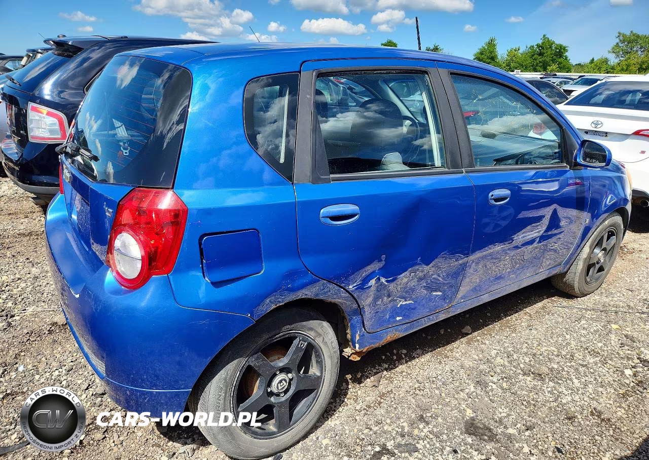 2009 Chevrolet Aveo Ls VIN:KL1TD66E99B672770 - 3