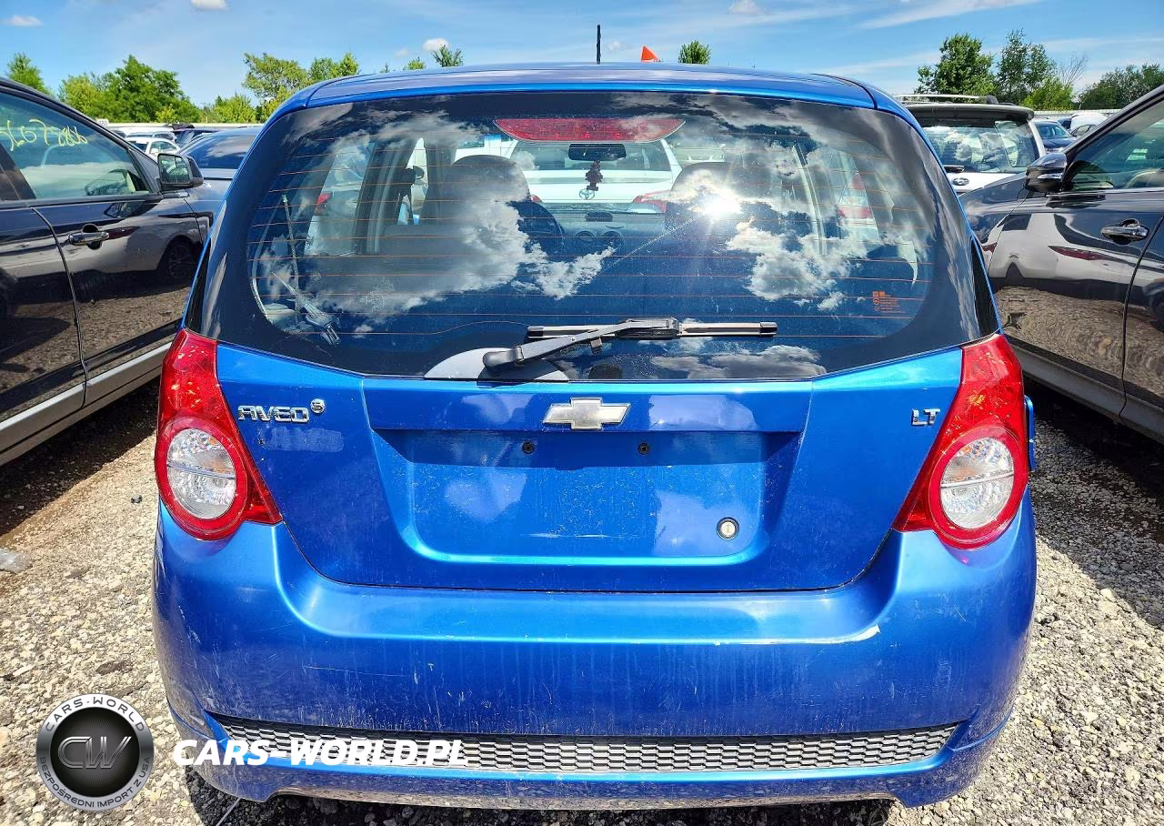 2009 Chevrolet Aveo Ls VIN:KL1TD66E99B672770 - 6