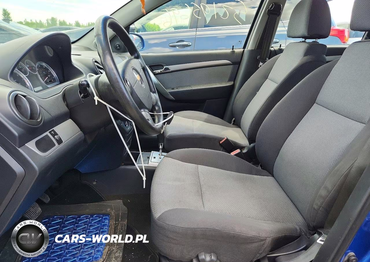 2009 Chevrolet Aveo Ls VIN:KL1TD66E99B672770 - 7