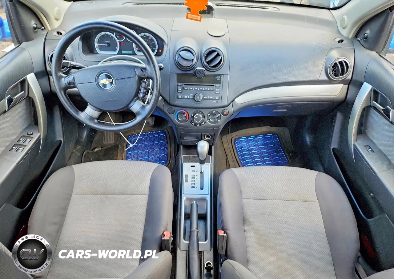 2009 Chevrolet Aveo Ls VIN:KL1TD66E99B672770 - 8