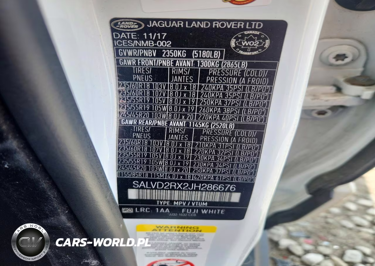 2018 Land Rover Range Rover Evoque Hse Dynamic VIN:SALVD2RX2JH286676 - 14