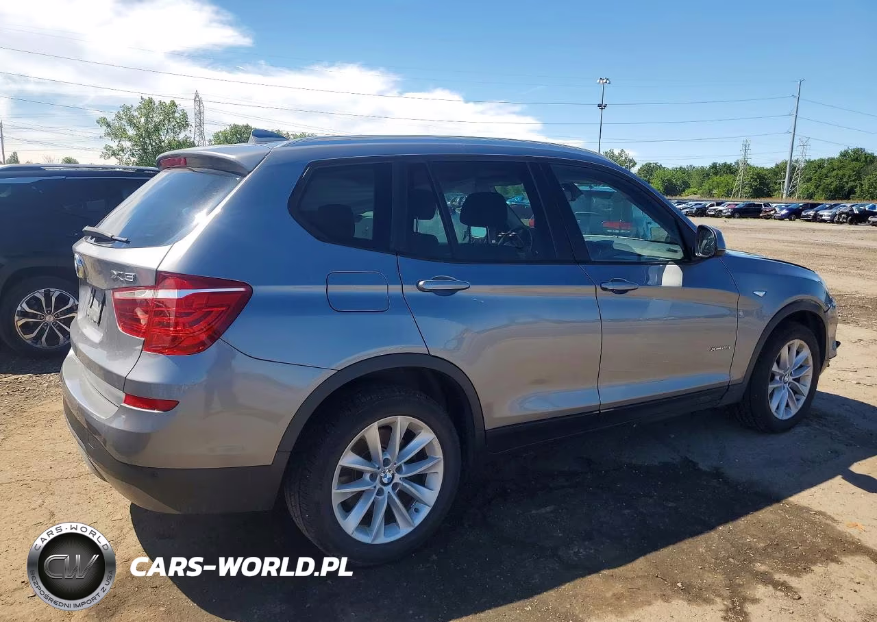 2015 BMW X3 xDrive28I VIN:5UXWX9C59F0D46608 - 3