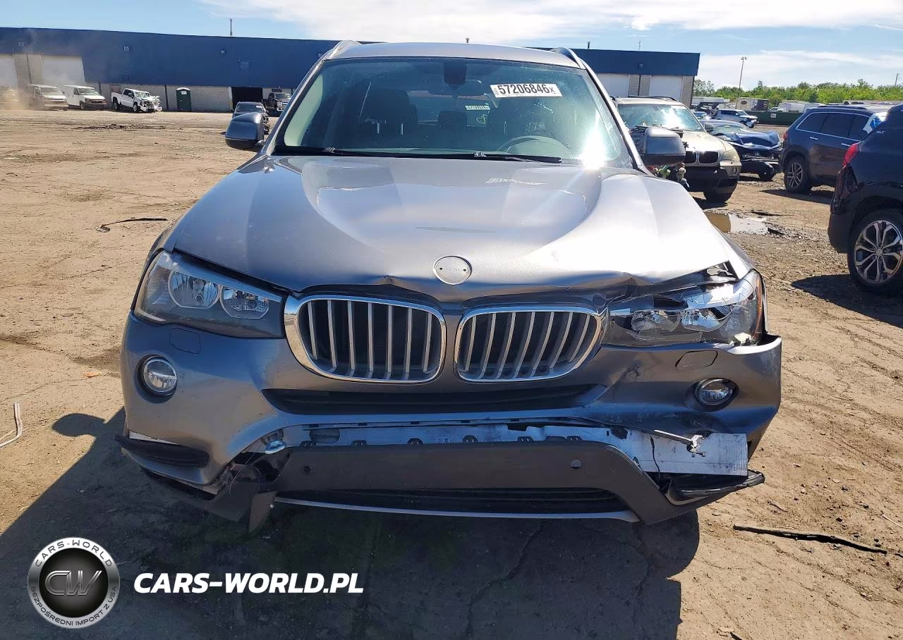 2015 BMW X3 xDrive28I VIN:5UXWX9C59F0D46608 - 5