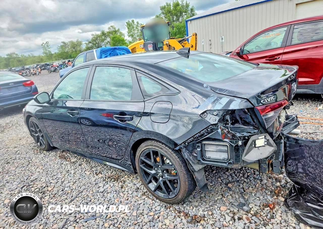 2025 Honda Civic Sport VIN:2HGFE2F55SH509897 - 2