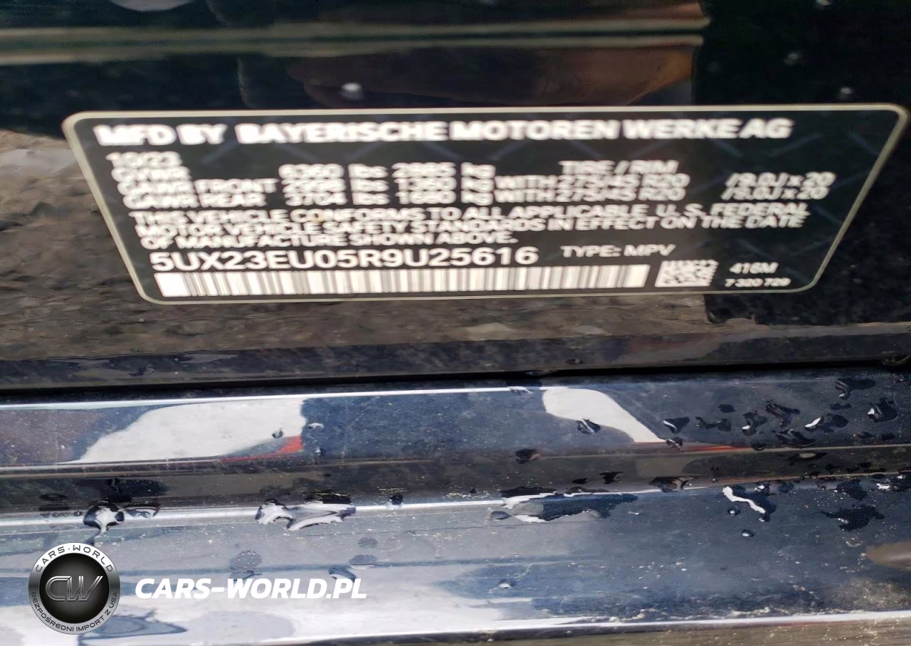 2024 BMW X5 xDrive40I VIN:5UX23EU05R9U25616 - 13