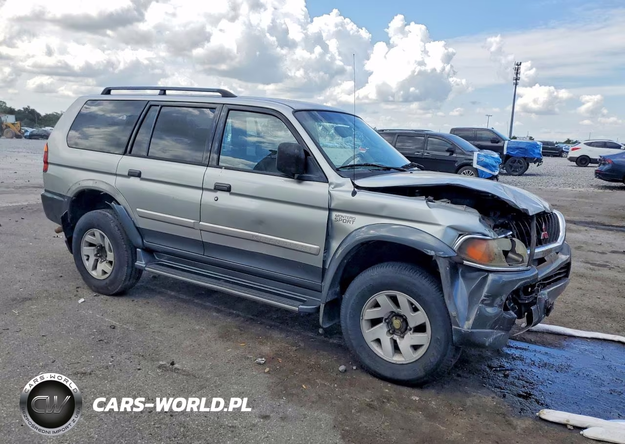 2001 Mitsubishi Montero Sport Xls VIN:JA4LS31H21P058711 - 4