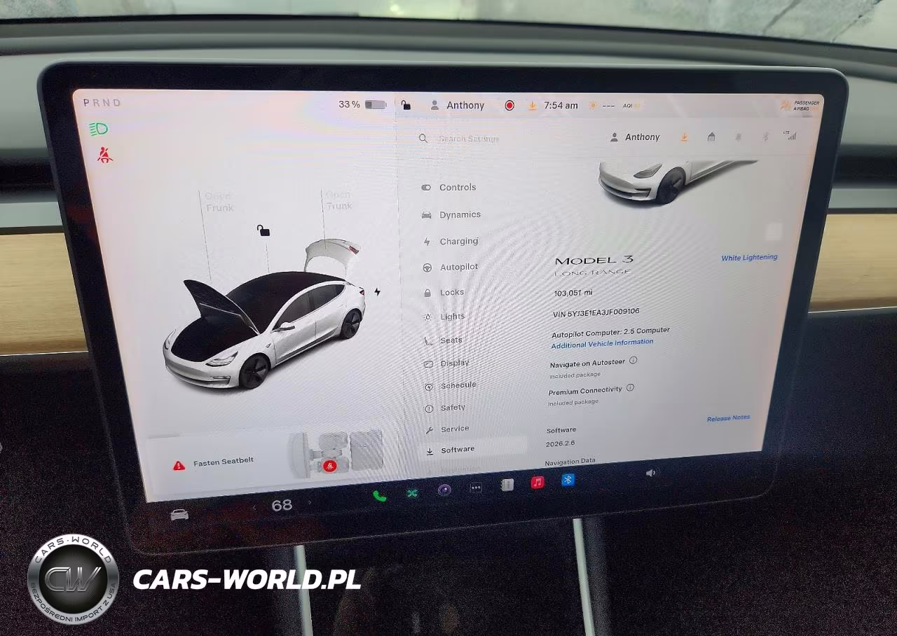 2018 Tesla Model 3 VIN:5YJ3E1EA3JF009106 - 9