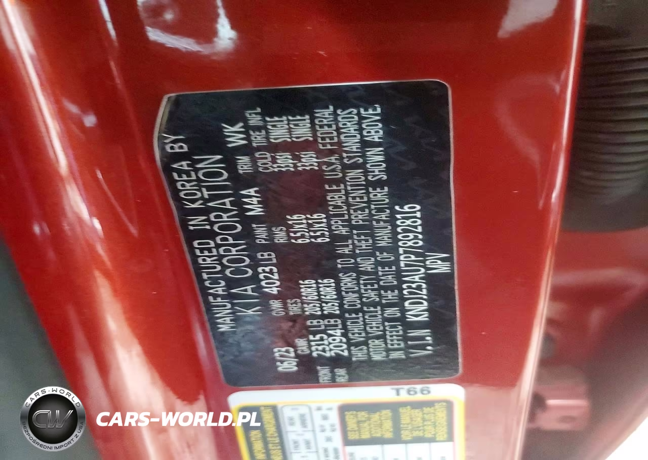 2023 Kia Soul Lx VIN:KNDJ23AU7P7892816 - 14