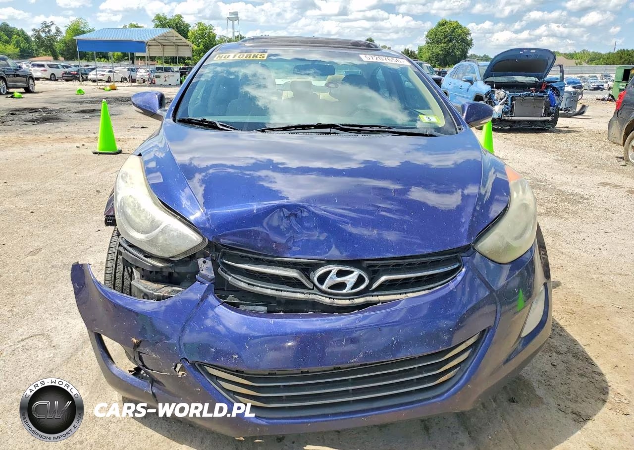 2013 Hyundai Elantra Limited VIN:5NPDH4AE9DH269098 - 5