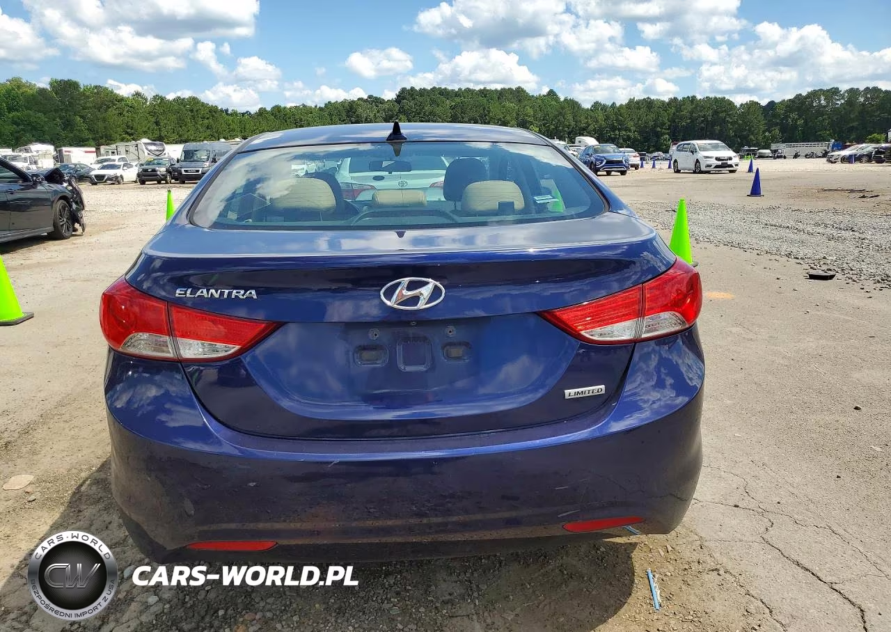 2013 Hyundai Elantra Limited VIN:5NPDH4AE9DH269098 - 6