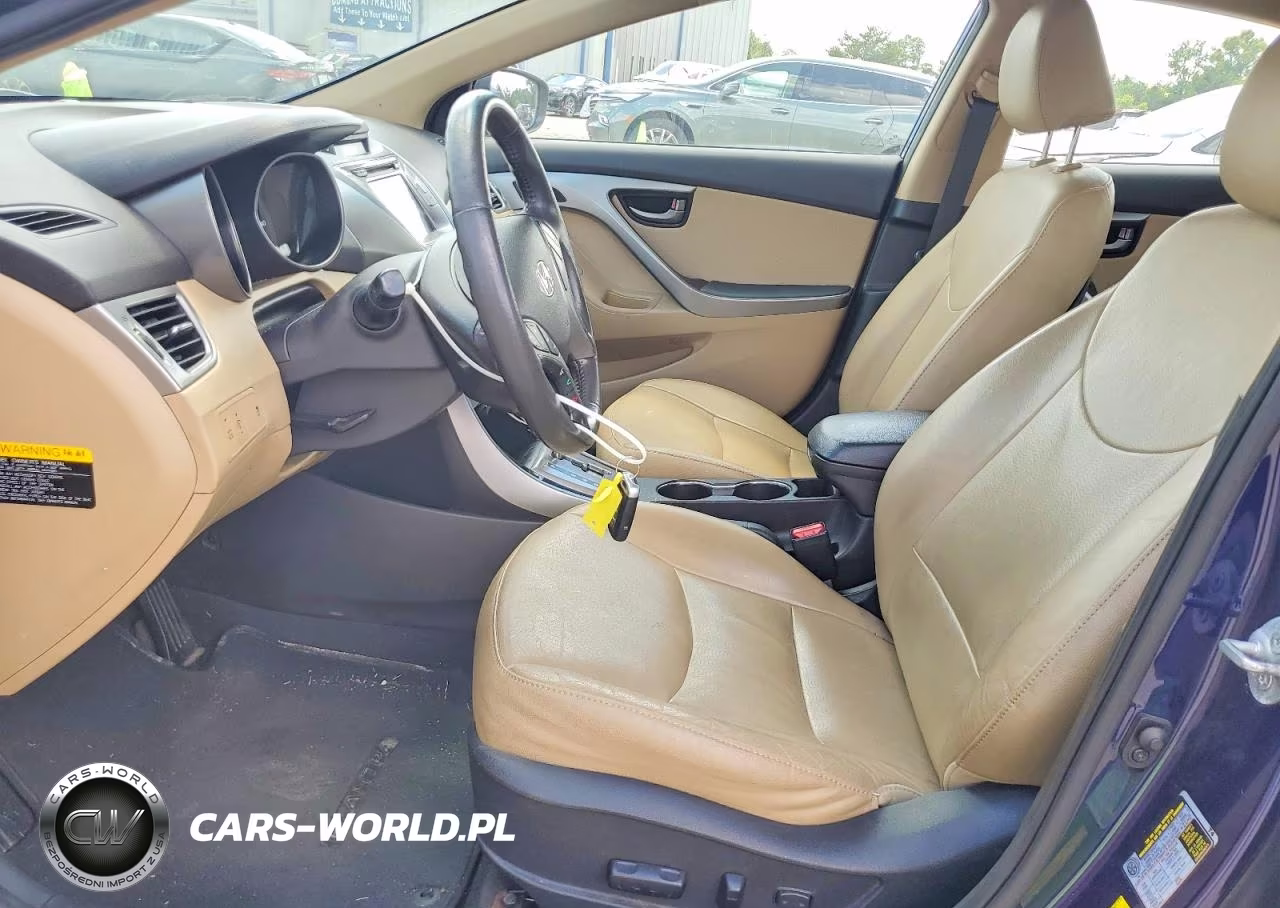 2013 Hyundai Elantra Limited VIN:5NPDH4AE9DH269098 - 7