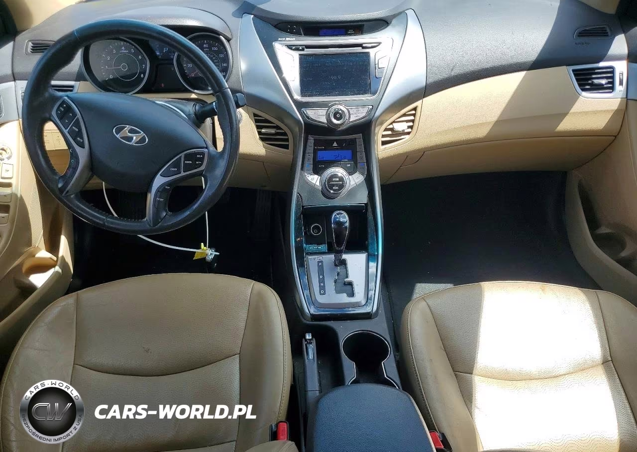 2013 Hyundai Elantra Limited VIN:5NPDH4AE9DH269098 - 8