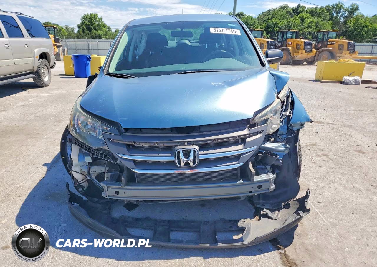 2013 Honda Cr-V Lx VIN:5J6RM3H32DL046150 - 5