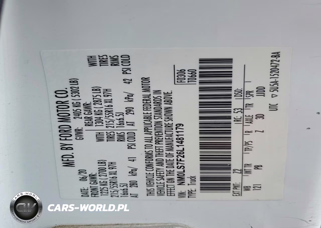 2020 Ford Transit Connect Xlt VIN:NM0LS7F26L1481179 - 13