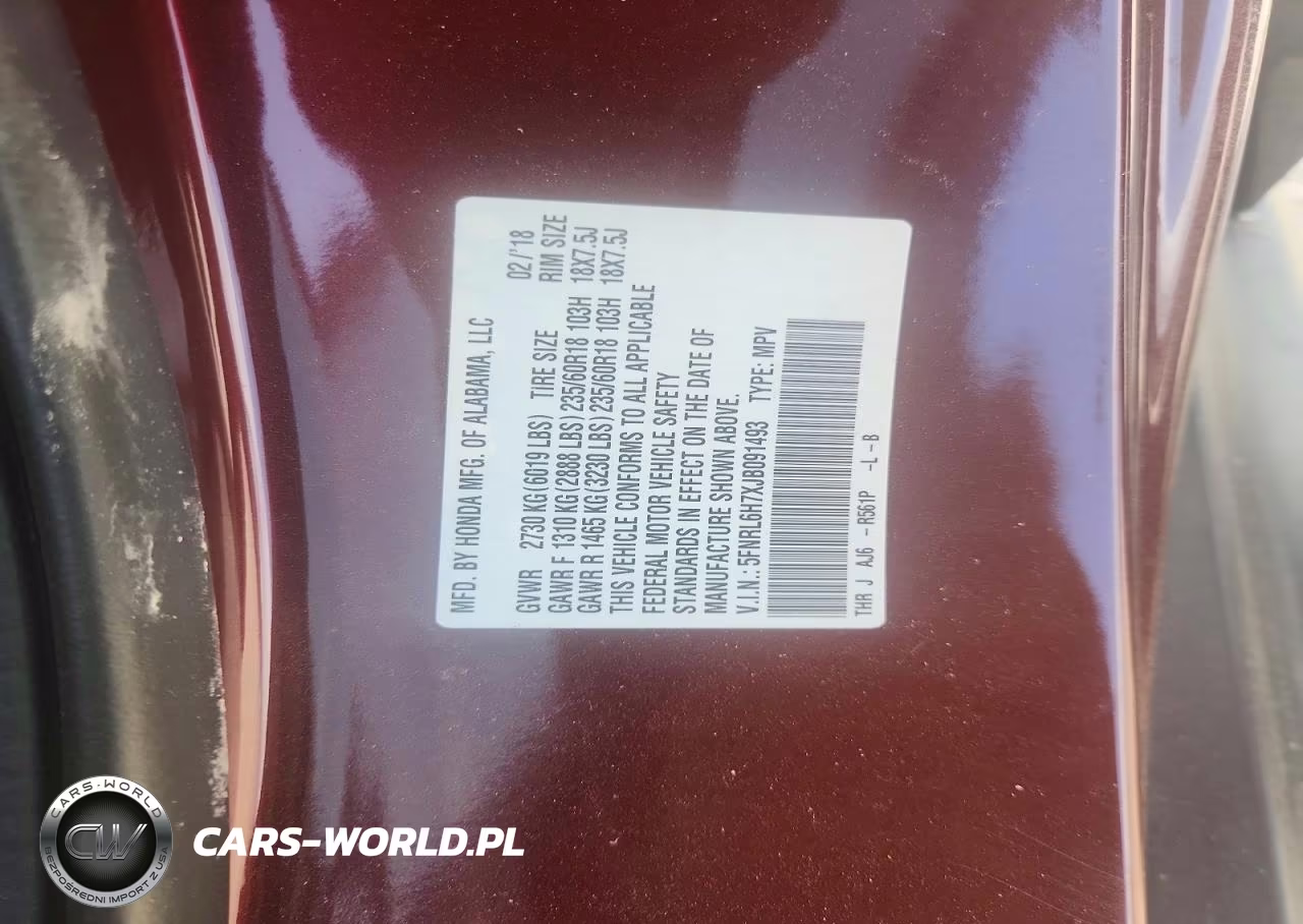 2018 Honda Odyssey Exl VIN:5FNRL6H7XJB091493 - 13