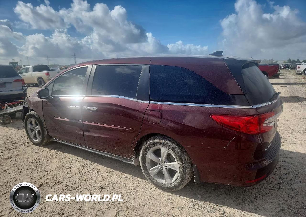 2018 Honda Odyssey Exl VIN:5FNRL6H7XJB091493 - 2