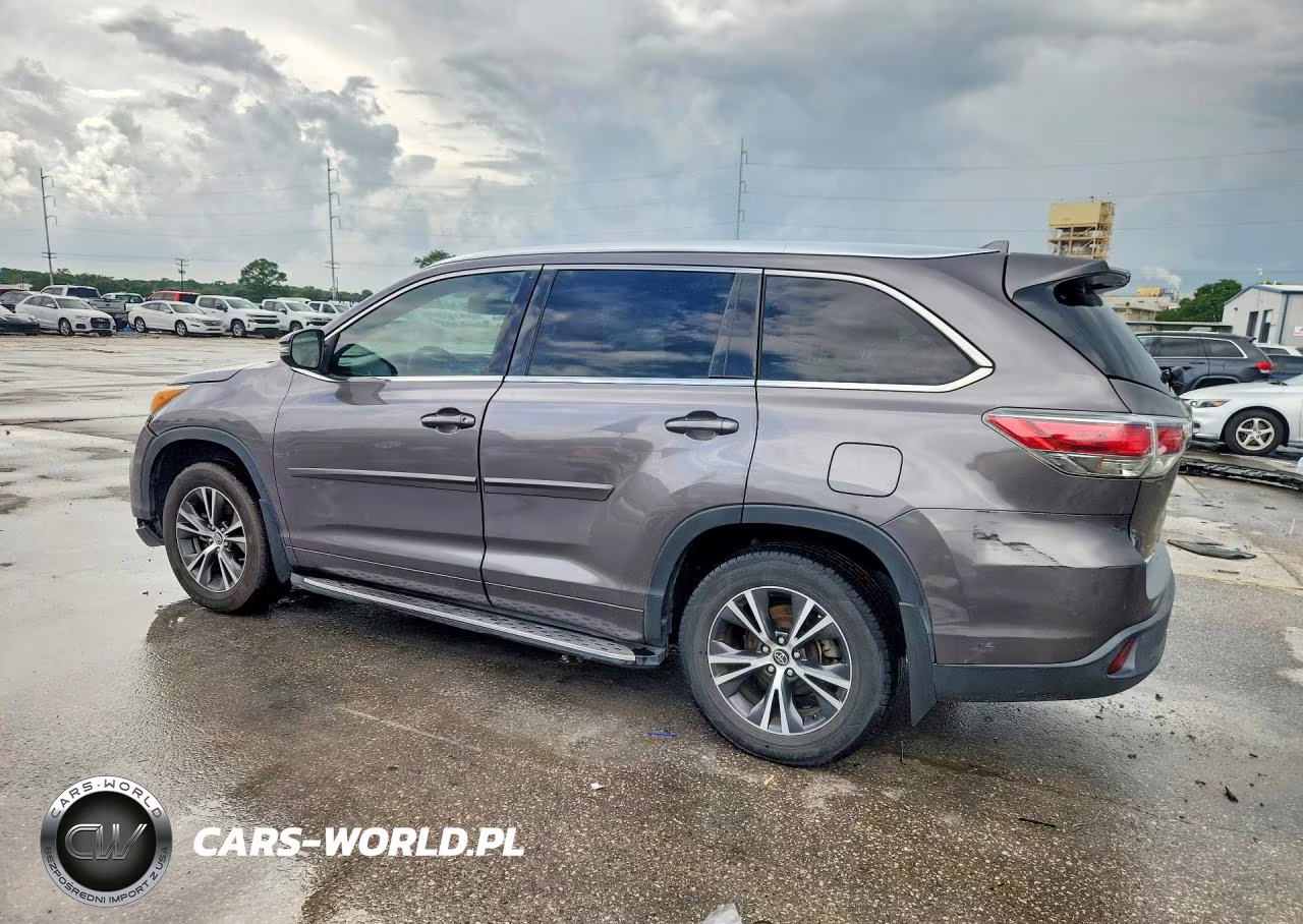 2016 Toyota Highlander Xle VIN:5TDKKRFHXGS173889 - 2