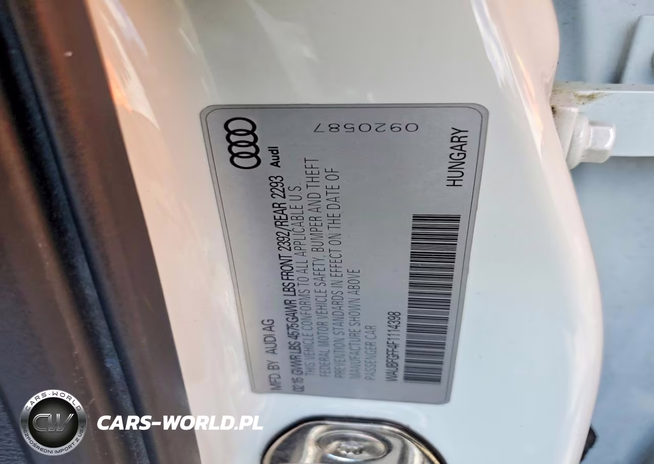2015 Audi A3 Premium VIN:WAUBFGFF4F1114398 - 12