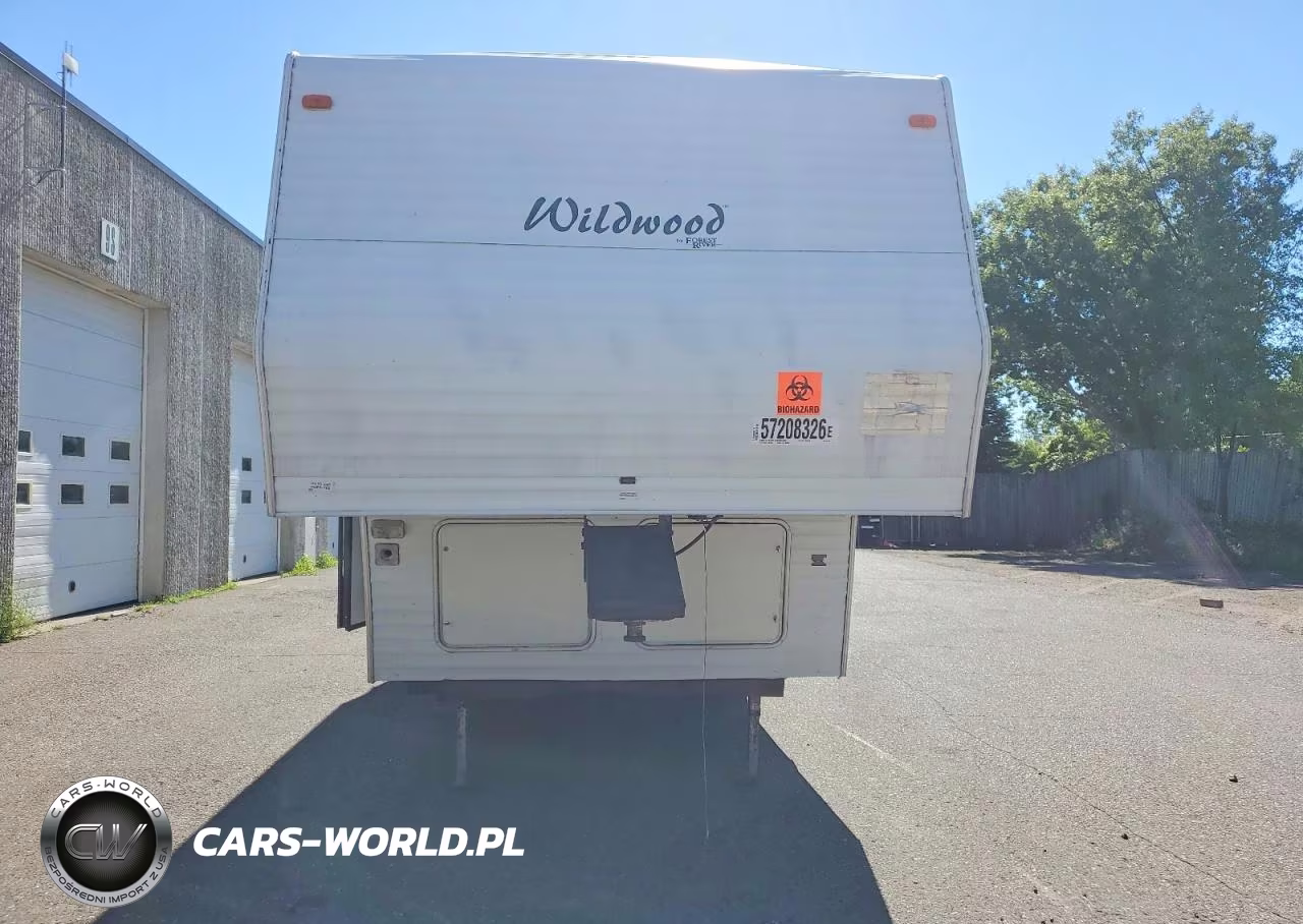 2001 Forest River Wildwood Camper VIN:4X4FWDB261B037603 - 7
