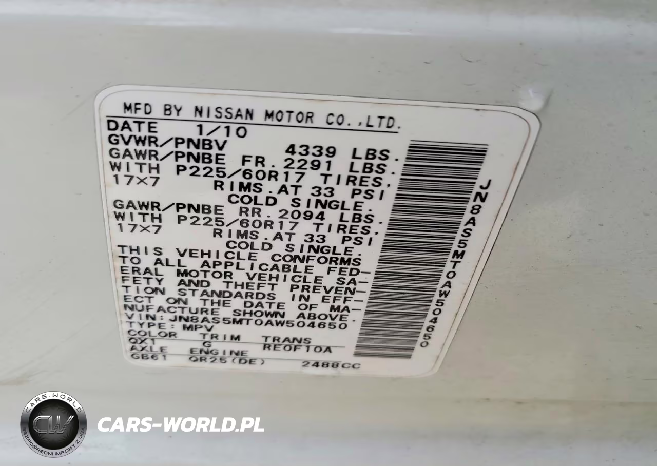 2010 Nissan Rogue Sl VIN:JN8AS5MT0AW504650 - 13
