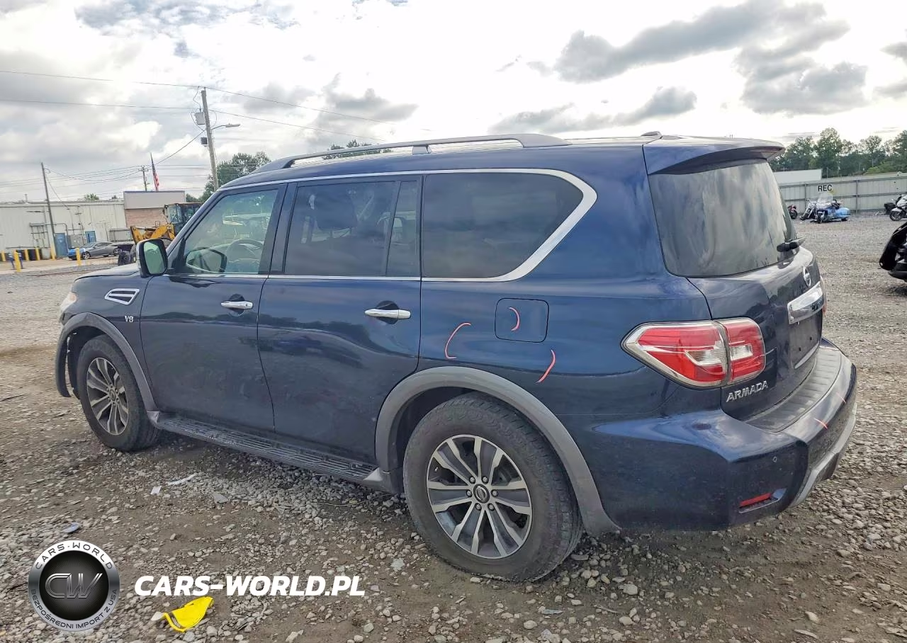 2020 Nissan Armada Sl VIN:JN8AY2ND2L9109102 - 2