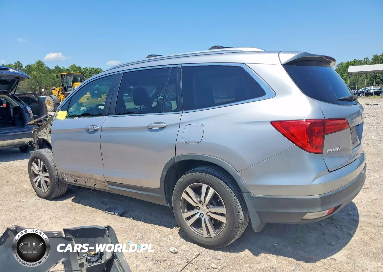 2017 Honda Pilot Exln VIN:5FNYF6H76HB075580 - 2