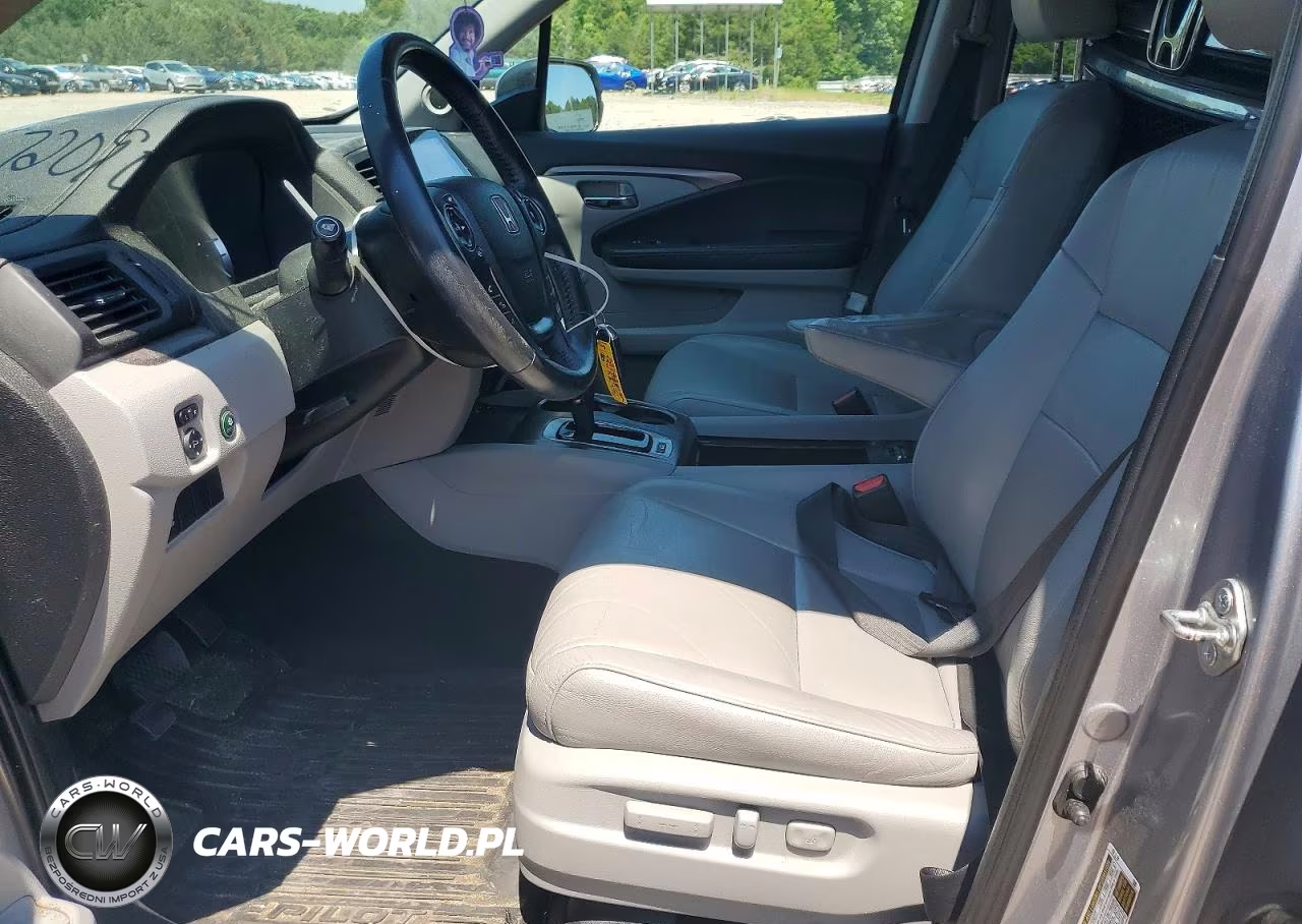 2017 Honda Pilot Exln VIN:5FNYF6H76HB075580 - 7