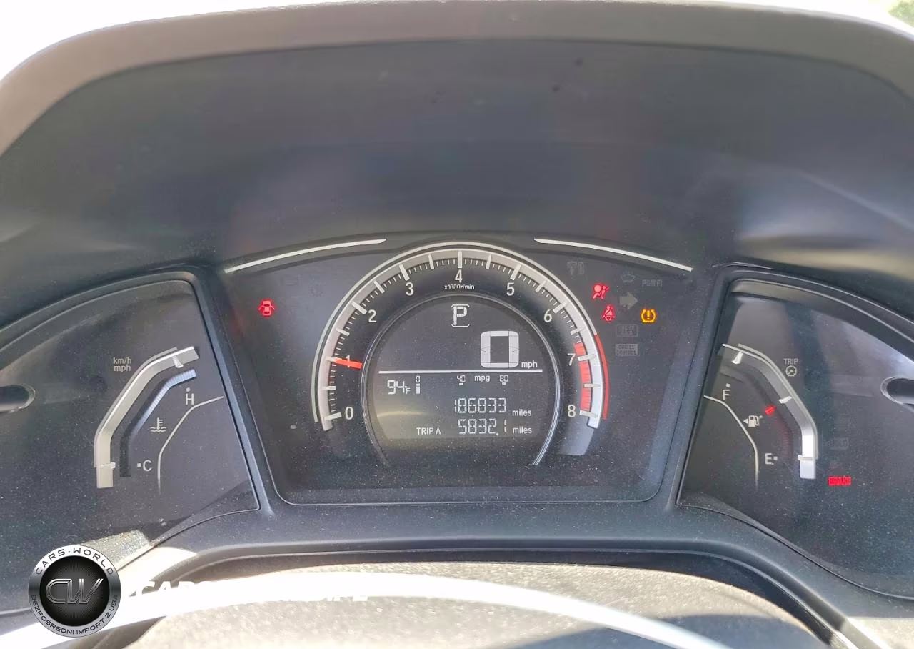 2017 Honda Civic Lx VIN:19XFC2F59HE203164 - 9