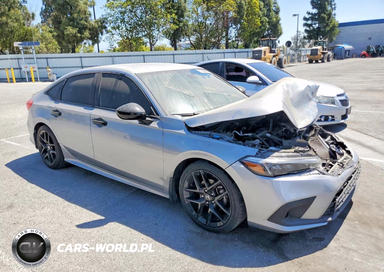 2022 Honda Civic Sport VIN:2HGFE2F52NH555787 - 4