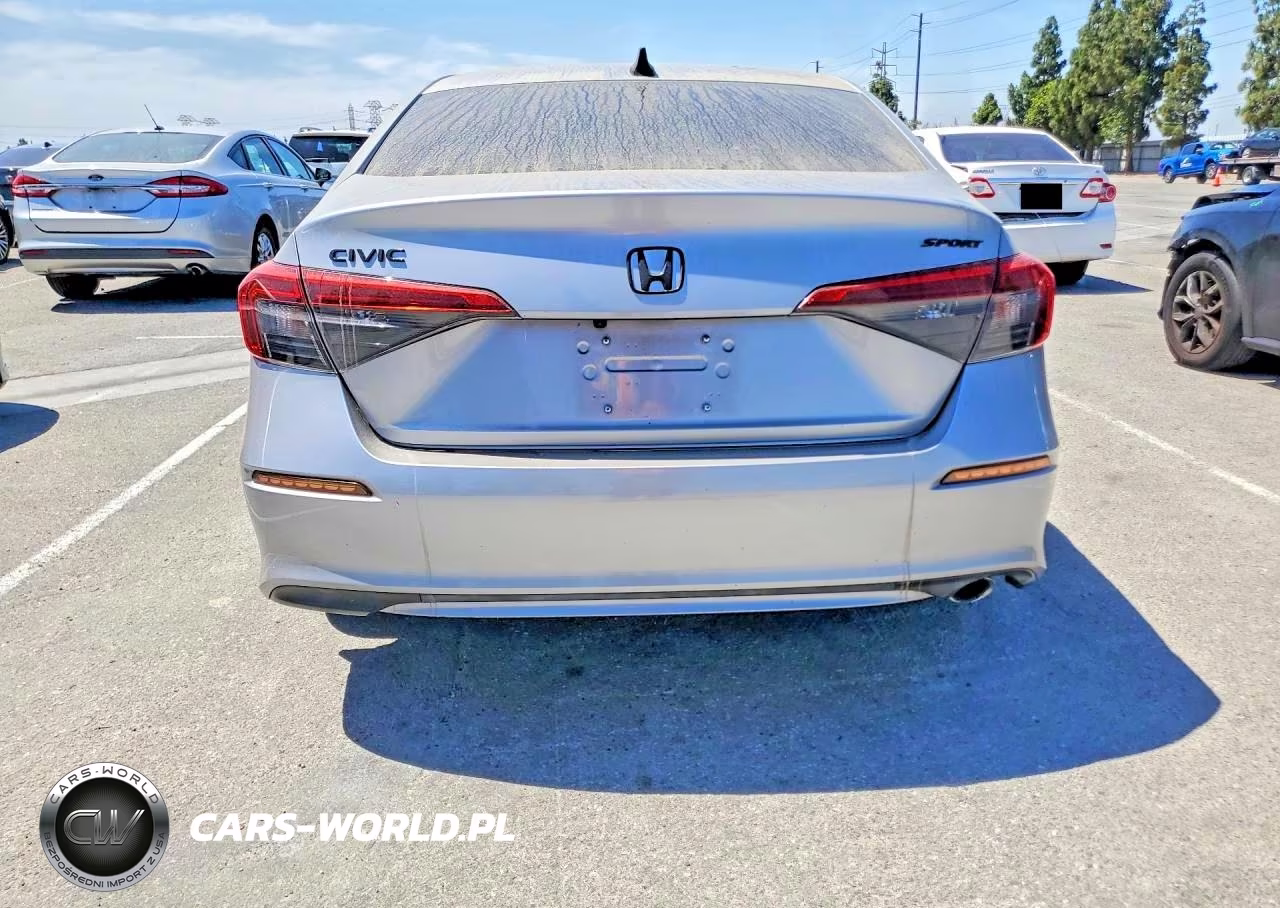 2022 Honda Civic Sport VIN:2HGFE2F52NH555787 - 6