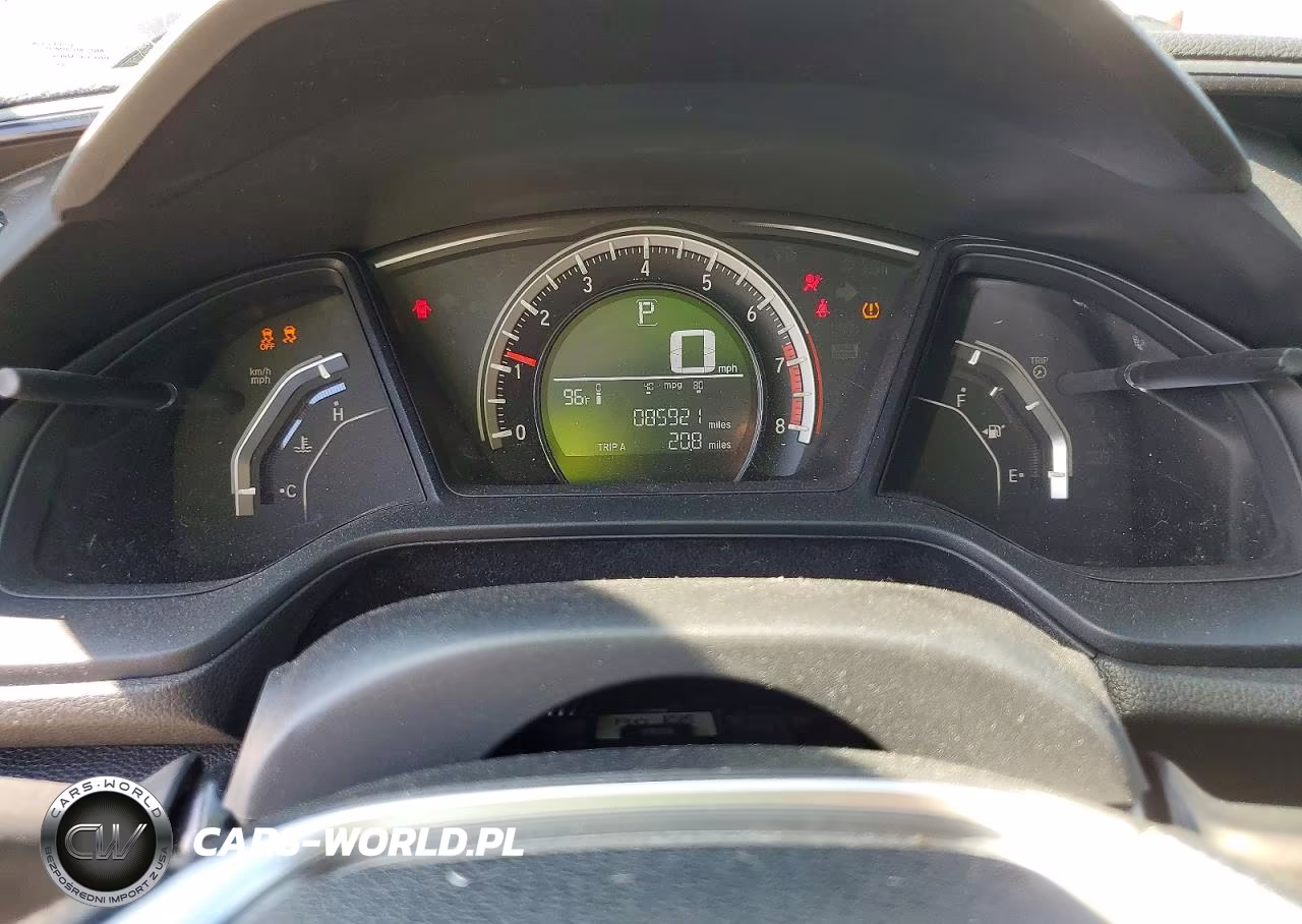 2016 Honda Civic VIN:2HGFC2F5XGH553066 - 9