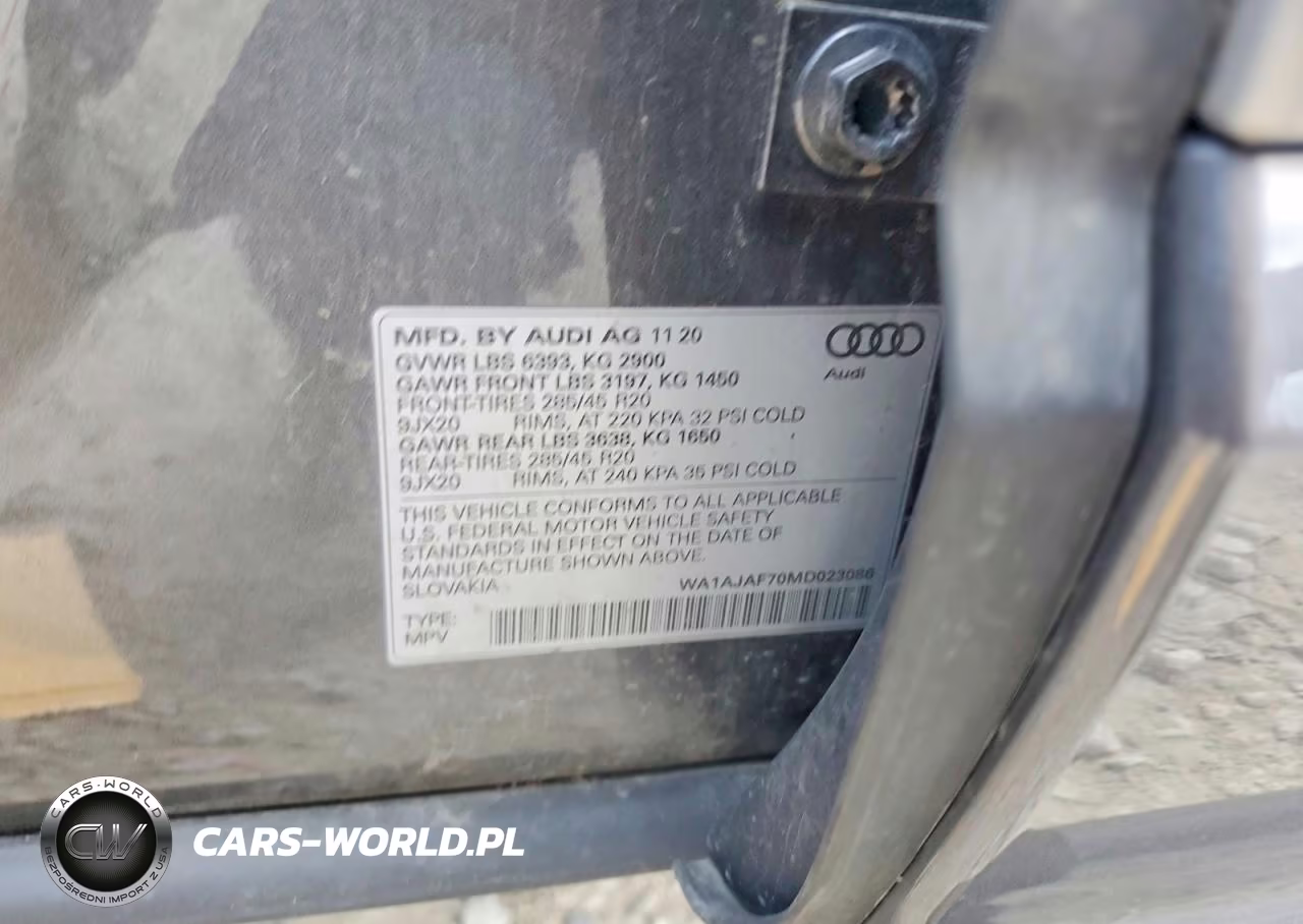 2021 Audi Q7 Premium VIN:WA1AJAF70MD023086 - 13