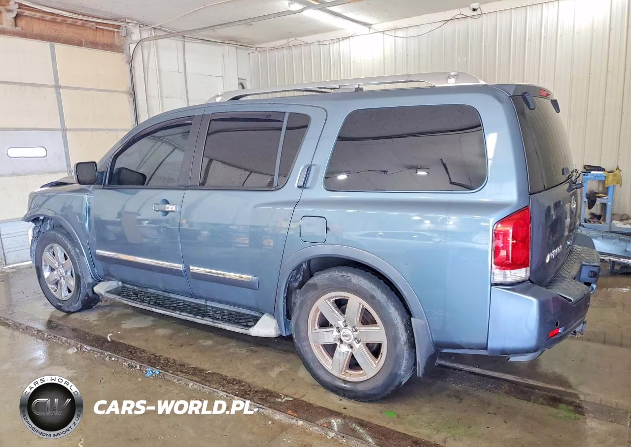 2011 Nissan Armada Platinum VIN:5N1AA0NF6BN617189 - 2