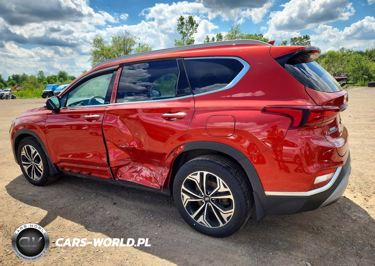 2020 Hyundai Santa Fe Sel 2.0T VIN:5NMS3CAA0LH184319 - 2