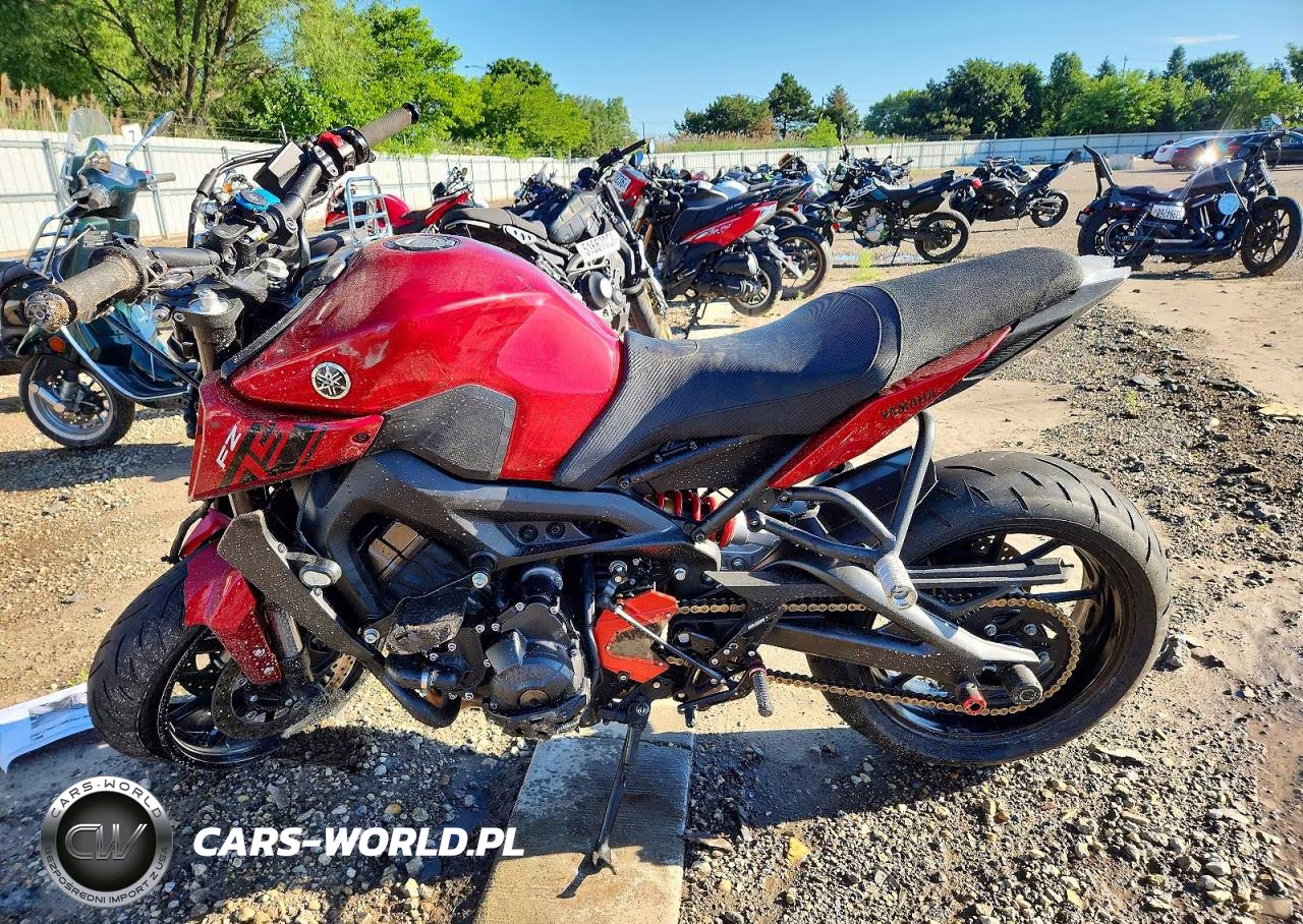 2017 Yamaha Fz09 VIN:JYARN53E9HA002120 - 3