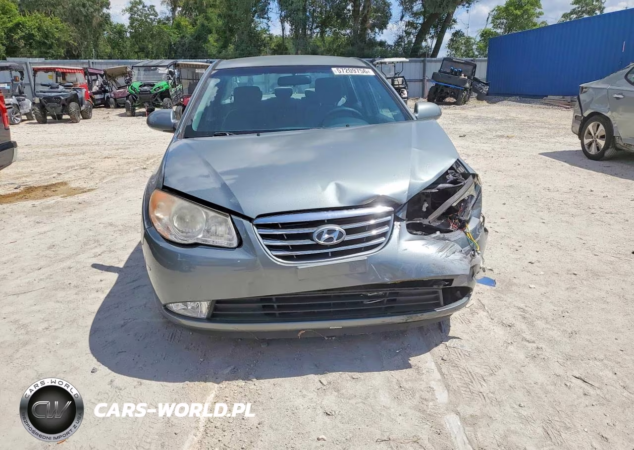 2010 Hyundai Elantra Gls VIN:KMHDU4AD4AU939611 - 5