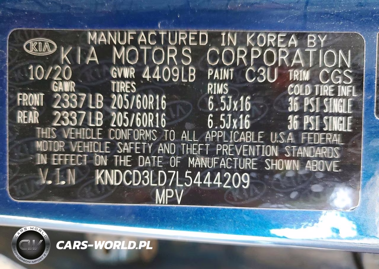 2020 Kia Niro Ex VIN:KNDCD3LD7L5444209 - 12