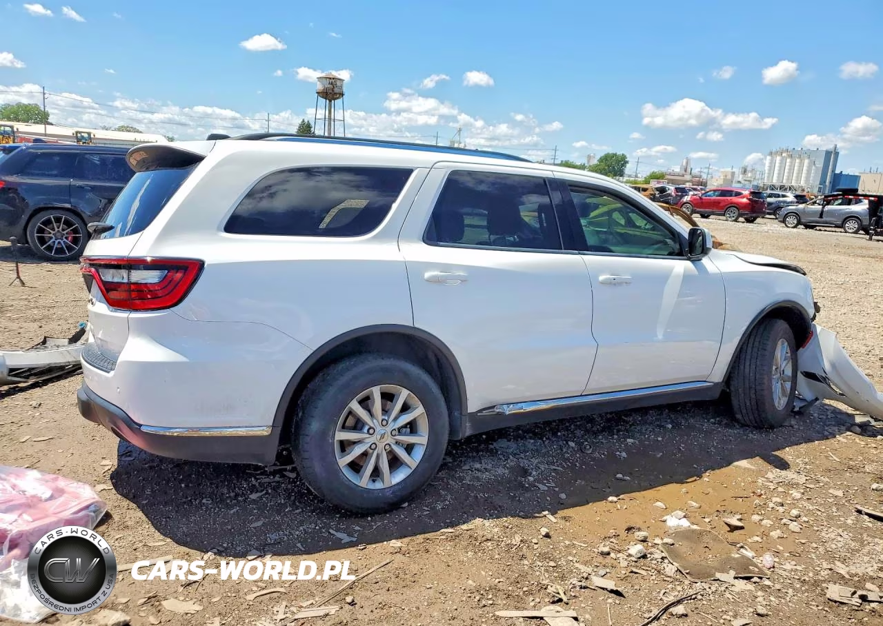 2022 Dodge Durango Sxt VIN:1C4RDHAG5NC191877 - 3