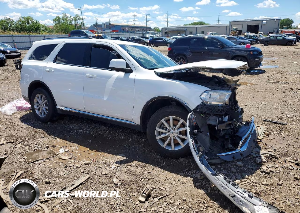 2022 Dodge Durango Sxt VIN:1C4RDHAG5NC191877 - 4