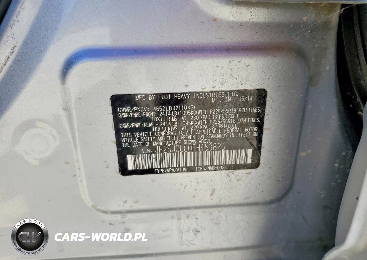 2015 Subaru Forester 2.0Xt Touring VIN:JF2SJGUC0FH453825 - 13