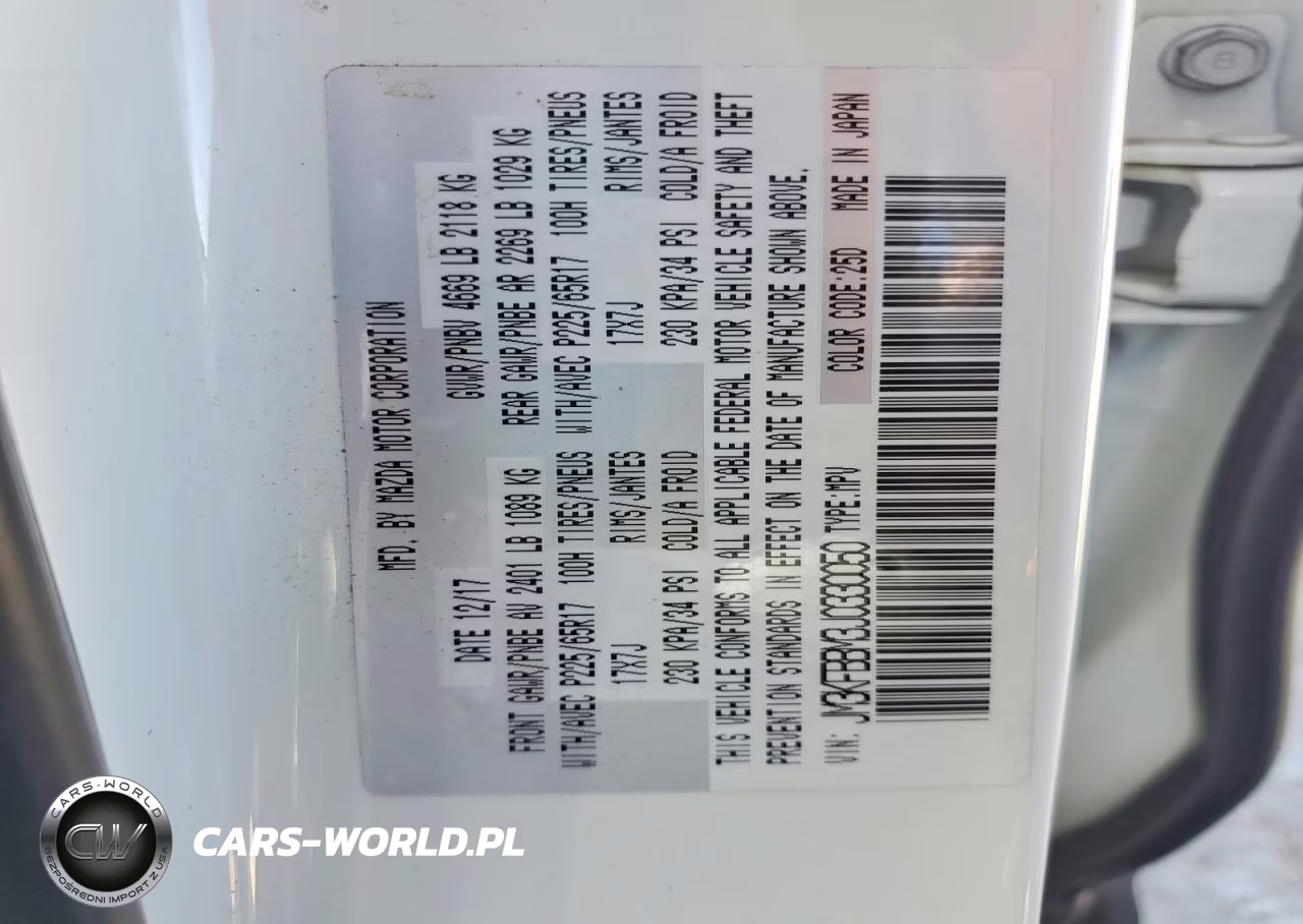2018 Mazda Cx-5 Sport VIN:JM3KFBBM3J0330050 - 12