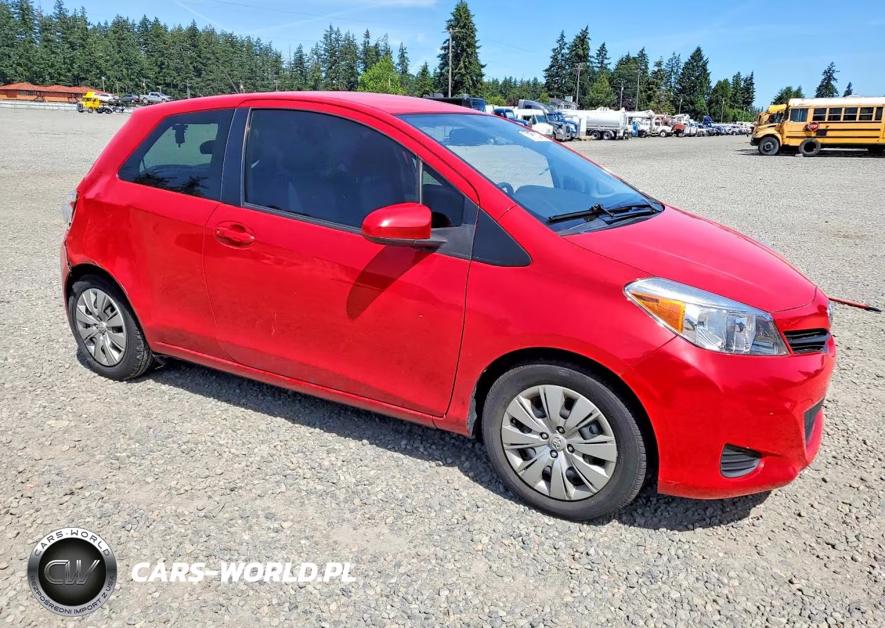 2014 Toyota Yaris 3-Door Le VIN:JTDJTUD3XED584625 - 4
